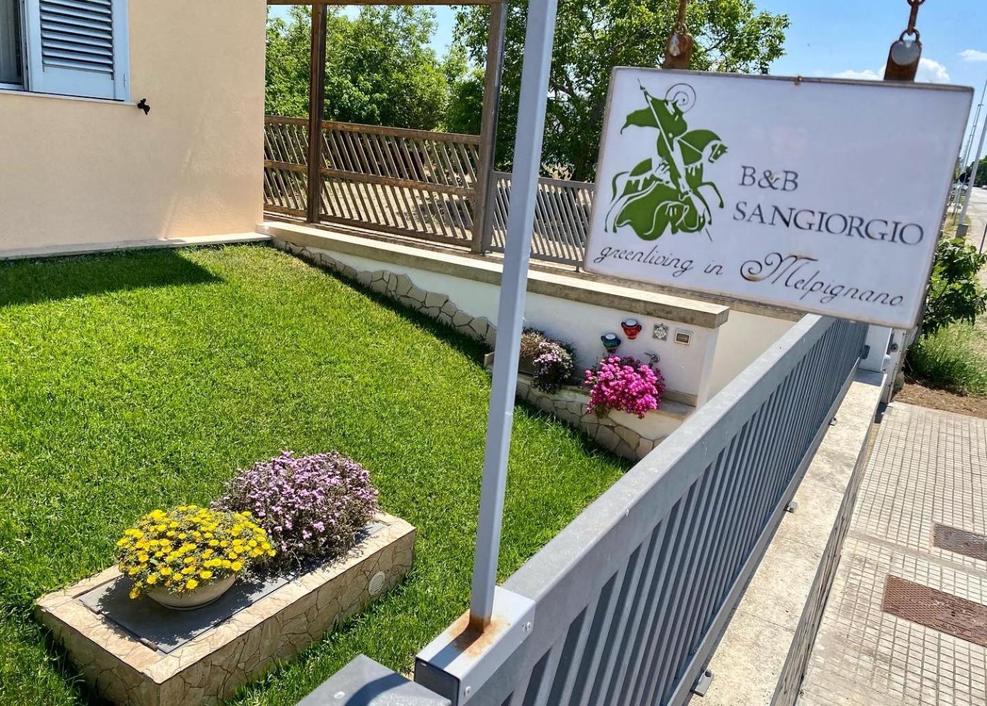 B&B Sangiorgio บอร์กาญเญ ภายนอก รูปภาพ